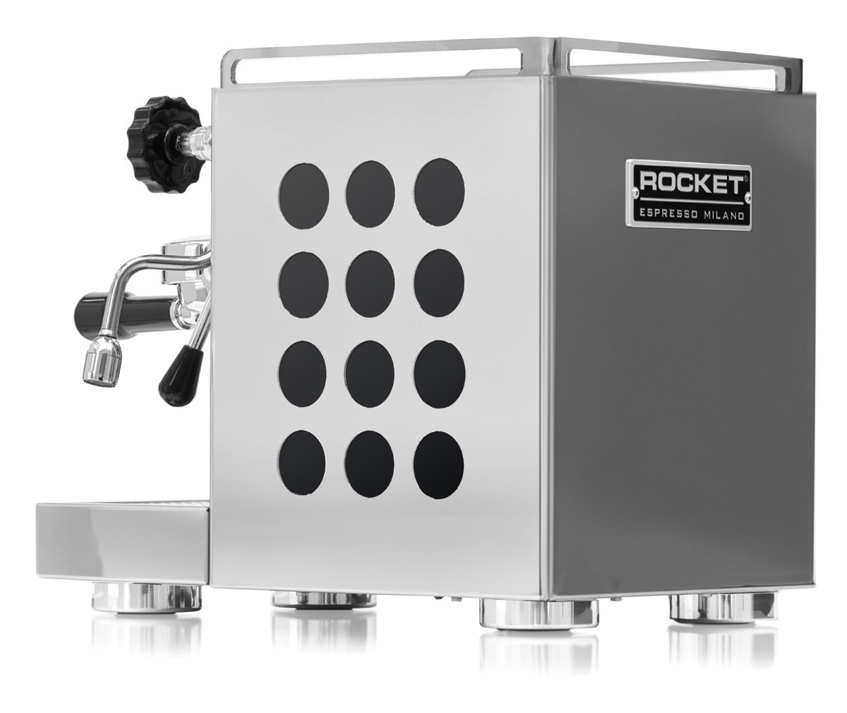 Rocket Appartamento - Edelstahl / Schwarz